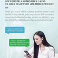 thumbnail image 5 of Tuya Lock Bluetooth Drawer Lock, Wireless Smart Security Cabinet Electronic Lock Keyless Invisible Safety Cabinet Locks, 5 of 5