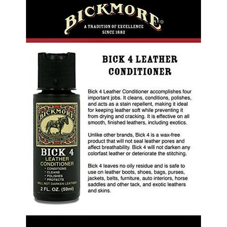 Bickmore Bick 4 Leather Conditioner 2oz 