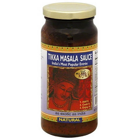 Mr. Kook's Tikka Masala Sauce, 16.5 oz, (Pack of