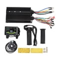 thumbnail image 2 of Kit De Controlador De Bicicleta Eléctrica, Resistente Al Agua 80A Kit De Controlador De Motor Sin Escobillas Carcasa De aleación De Aluminio Fácil De Instalar Para Motor Sin, 2 of 7