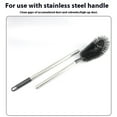thumbnail image 2 of jesticaly Extendable Gutters Roof Scoop Bendable Cleaning Tools Long Pole Steel Efficient Cleaning Widely for Leaves Removal 3.6m, 2 of 5