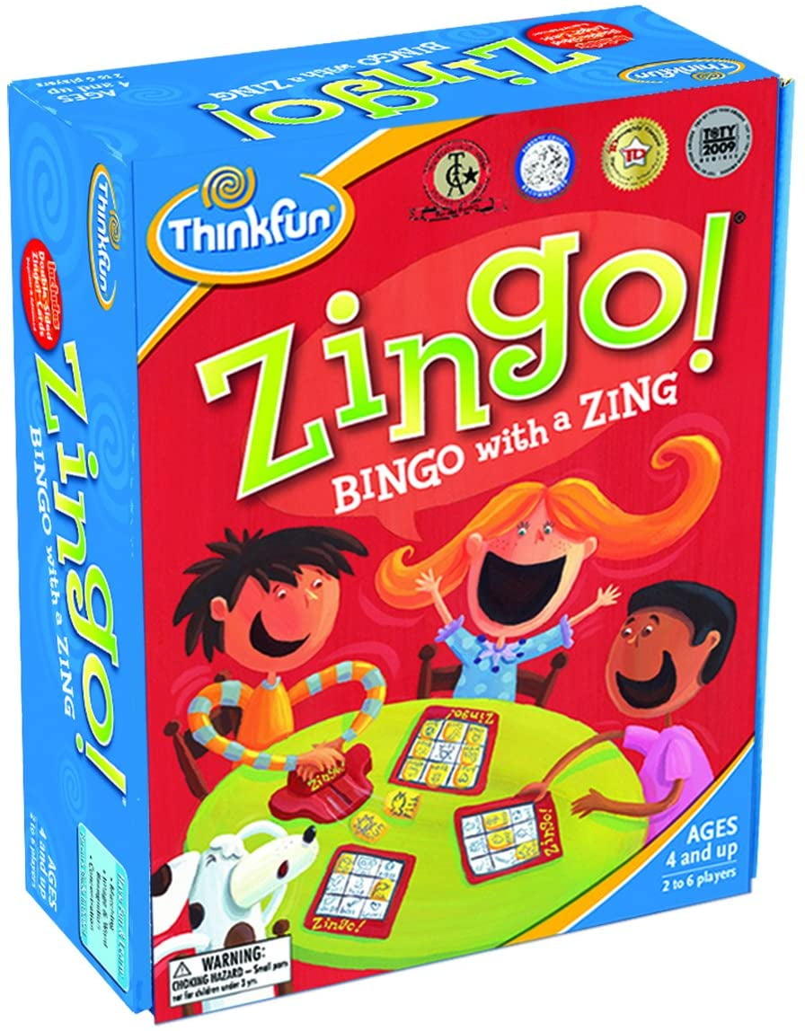 ThinkFun Zingo Bingo Preschool Game for Pre-Readers and Early Readers