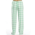 thumbnail image 4 of Pajama Pants For Women Light and Comfortable Clearance Sale Fashion Women Plaid Print Sports Casual Home Pants Loose Sweatpants, 4 of 4
