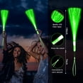 thumbnail image 2 of Varitas de fibra óptica verdes YOFOBU con iluminación LED, 72 unidades, 2 of 7