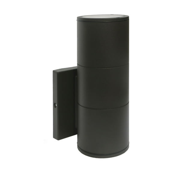 62/1149 Nuvo Lighting 10W 1 LED Large Up or Down Outdoor Wall Sconce in Utility Style-5 Inches Wide by 8.25 Inches High-Bronze Finish