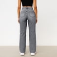thumbnail image 5 of Yungyresw Women Wide Leg Jeans Y2K Loose Fit Wide Leg High Waisted Baggy Denim Pants Outdoor Fashion Casual Streetwear Gray M, 5 of 5