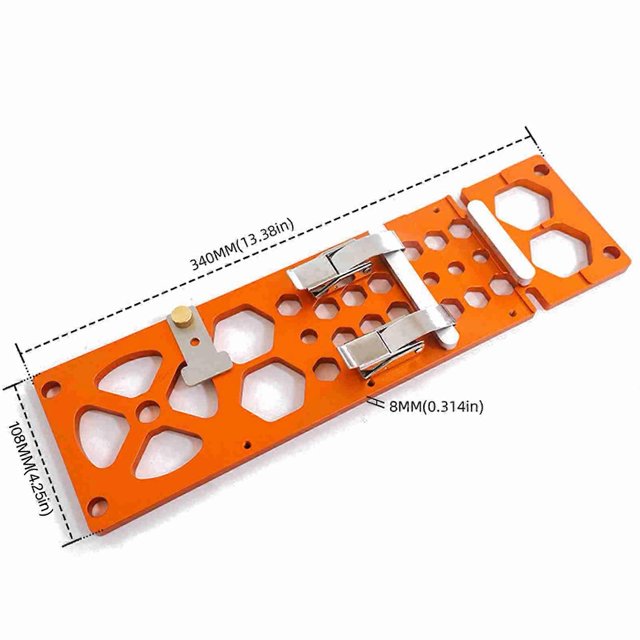 Right Angle Guide Rail, 90 Degree Guide Clamp for Woodworking