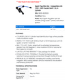 thumbnail image 2 of Spark Plug Wire Set - Compatible with 1999 - 2001 Suzuki Swift 1.3L 4-Cylinder 2000, 2 of 2