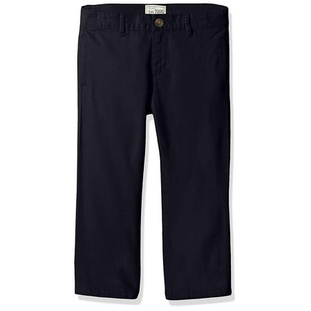 Children's Navy Boys Husky Uniform Chino Pants 14 - Walmart.com