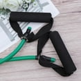 thumbnail image 5 of OATIPHO 1Pc Black Natural Latex Exercise Pull Rope with Handles for Sports Resistance Training, 5 of 8