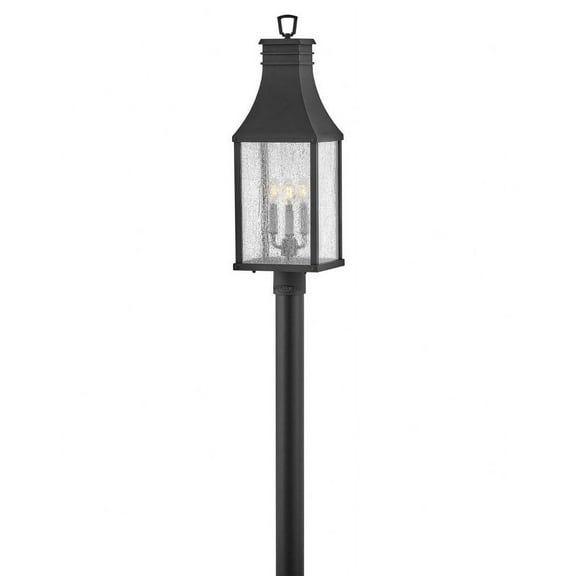 Hinkley Lighting - Beacon Hill - 3 Light Outdoor Post Mount In Traditional