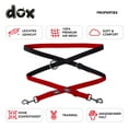 thumbnail image 3 of DDOXX Dog Leash Air Mesh, Adjustable 3 Length, 6.6 ft | Many Colors & Sizes | for Small, 3 of 6