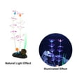 thumbnail image 5 of Unique Bargains Aquarium Simulation Coral Silicone Fluorescent Coral Glow Ornaments Fish Tank 2.72"x7.48" Purple, 5 of 6