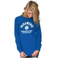 thumbnail image 4 of Paramedic Badass Life Saver EMT Plus Size Long Sleeve Graphic Tee Shirt Brisco Brands 2X, 4 of 5
