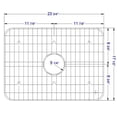 thumbnail image 5 of ALFI Trade GR505 Grille d'Évier de Cuisine en Acier Inoxydable Solide, 5 of 5