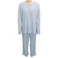 thumbnail image 1 of Conjunto de ropa de descanso con pantalones superiores de manga larga, pijamas de dos piezas para mujer, pantalones superiores de manga larga, ropa de dormir, conjunto de pijamas de manga larga para mujer fiel a su promesa, 1 of 3