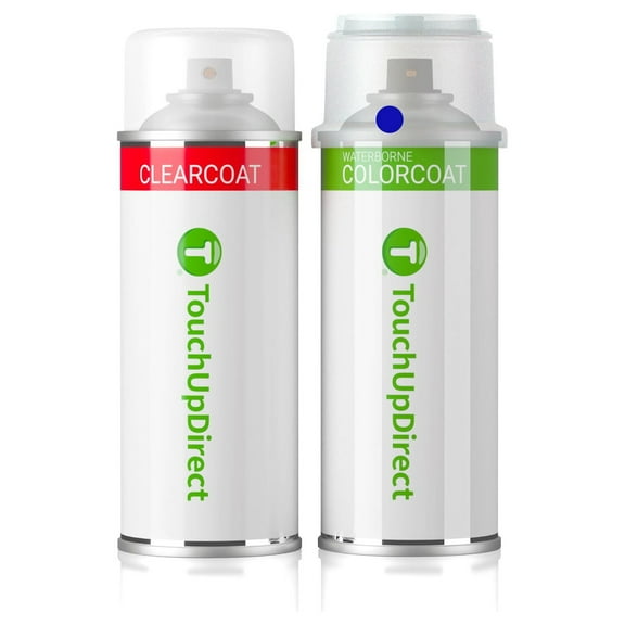 TouchUpDirect PCL Blue Streak Pearl Compatible With Dodge Exact Match Touch Up Paint Aerosol - Essential Kit