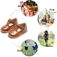 thumbnail image 5 of Toddler Little Girl Princess Dress Shoes-Mary Jane Flats for Girl Party School Shoes., 5 of 6