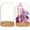 Shape01, variant on 3 Set Dome Display Glass Jar with Cork 65x133mm Bell Cloche Glass Decoration Case for Flower Plants Specimens DIY