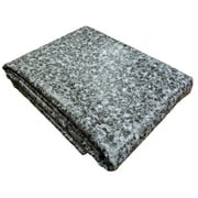 USA Pond Products - 10x12 Gray Pond Liner with Gray/Black Printed Pebble Design-10'W x 12'L (3.05m x 3.66m) in 25-mil Graystone PVC (0.63mm)-Fish/Plant Friendly for Koi Ponds, Streams & Water Gardens