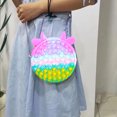 thumbnail image 1 of Macaron Bag Push Bubble Reliver Puzzle Juguetes relajantes Regalo sensorial (Cuernos de vaca) Ndcxsfigh Nuevos Originales, 1 of 9