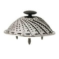 thumbnail image 3 of Starfrit Stainless Steel Vegetable Steamer, Fits Pots up to 9", Foldable Design, Extendable Handle, Removable Handle, Silicone feet, Dishwasher Safe, 3 of 8