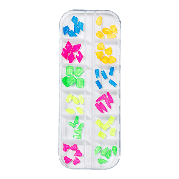 Diamantes de imitación para decoración de uñas de cristal para damas y niñas, diseño de uñas, manualidades, ropa, zapatos, joyería Ormromra CPB-US-CJZ334-3