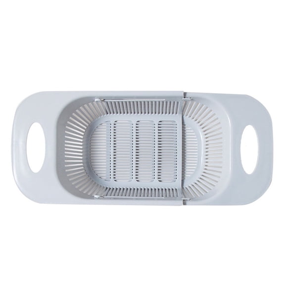 MesaSe VALINK Over the Sink Colander Strainer Basket Wash Vegetables Fruits Drain Dry Dishes Extendable Kitchen