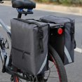 thumbnail image 2 of Fahrradtasche 28L Wasserabweisende Seitentasche mit Reflektorstreifen für Fahrrad, Langlebig, Schwarz, Sicherheitszubehör, 2 of 4