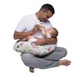 thumbnail image 3 of Almohada de lactancia Boppy bebés 0 a 12 meses Rosa y azul, 3 of 4