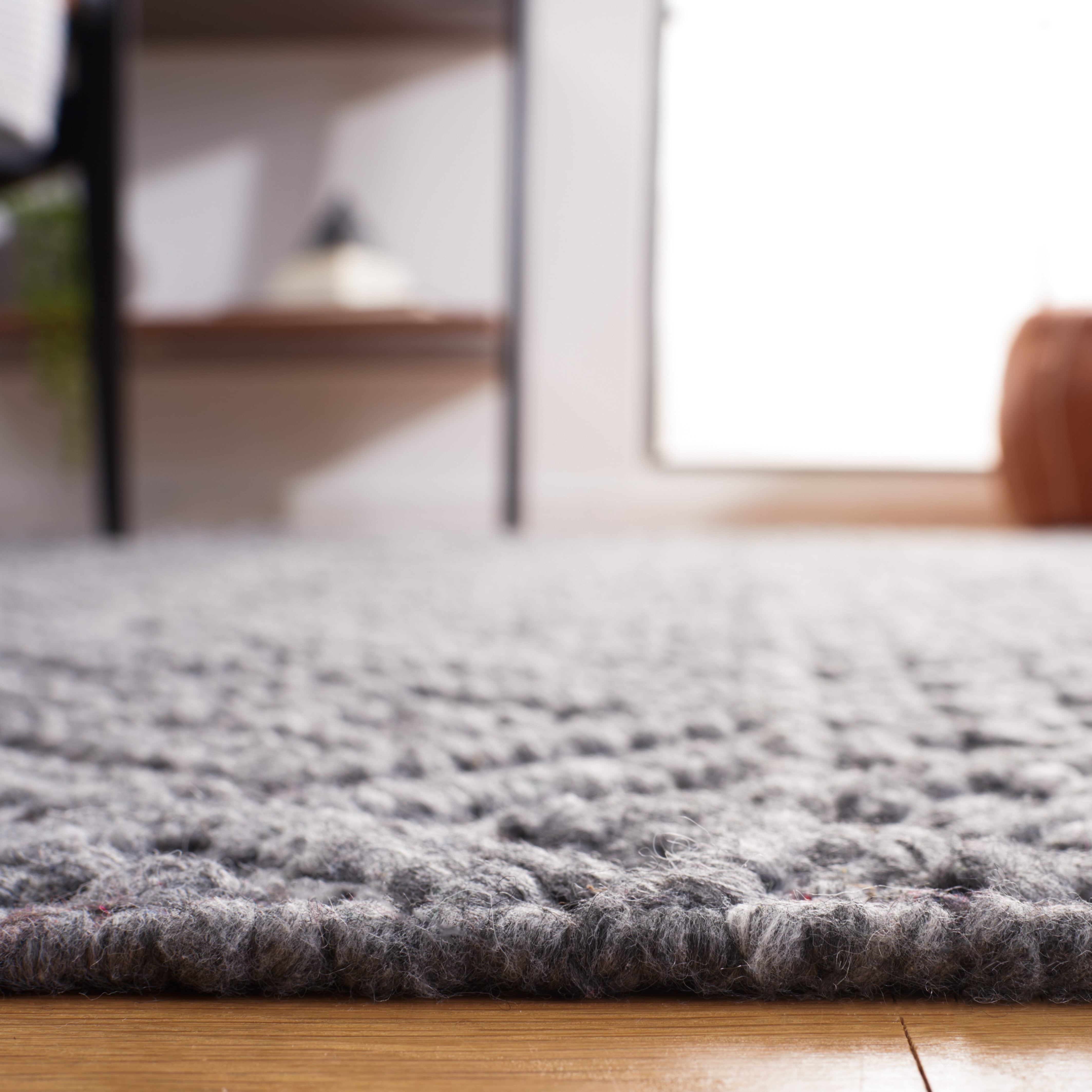 SAFAVIEH Casablanca Braelyn Diamond Area Rug, Dark Grey, 6' x 9'