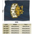 thumbnail image 3 of Umbc Retrievers Logo Fleece Blanket, Very Soft Microfiber Flannel Blanket for Couch Warm and Cozy for All Seasons, 3 of 6