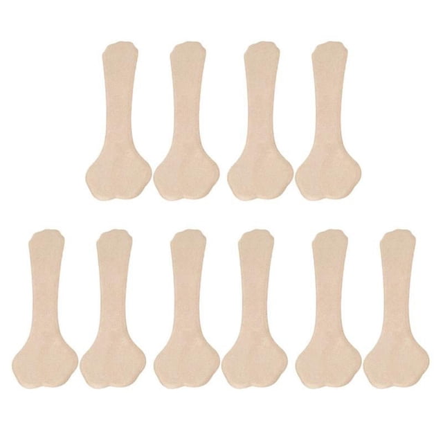 5 pares de plantillas adhesivas para zapatos.
