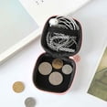 thumbnail image 1 of Maoww Square Mini Cute Headset Box Little Fresh Zipper Children Purse Key Storage Wallet Pouch Bag Gift, 1 of 8