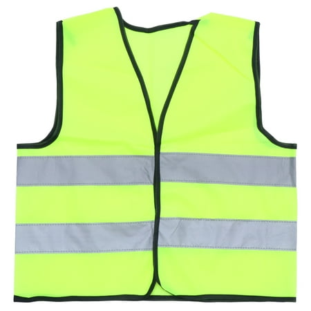 

1pc Kids Safety Vest Security High Visibility Vest Portable Reflective Vest for Outdoor Walking Running Riding (Random Brim Color