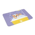 thumbnail image 2 of Balery Corgi Washing in Bathtub Doormat, Durable Flannel Fabric, Waterproof Stain and Fade Resistant, Low Profile,Indoor Outdoor Door Mats, Easy Clean Patio Entrance Mat, 16x24in, 2 of 9