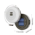 thumbnail image 3 of TIMIFIS Camping Lamp Festival Camping Light LED Solar Outdoor Light String Small Spherical Ambiance Charging Portable Watertight Multifunctional Camping New Home Essentials, 3 of 6