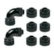thumbnail image 1 of Kit de accesorios de compresión Thermaltake Pacific Diy 16 mm Od Petg negro - Cl-W260-Cu00Bl-A, 1 of 1