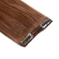 thumbnail image 3 of MY-LADY Extra Thick Clip in 100% Remy Human Hair Extension Double Weft Full Head Natural Hairpiece 110-170g #30 Light Auburn 20inch, 3 of 10