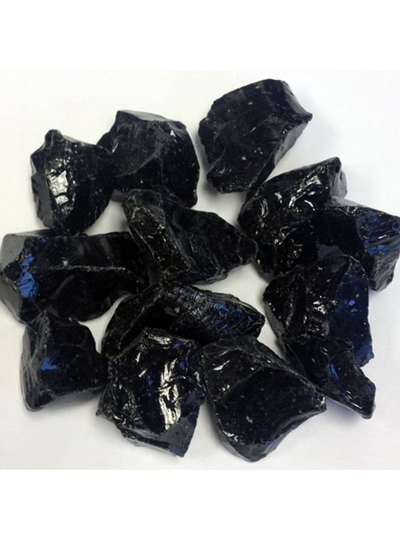 AZ Patio Heaters Recycled Fire Glass in Black