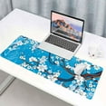thumbnail image 3 of Flower Large Mouse Pad 31.5x11.8 Inches Fantastic Cartoon Lake Plant Branches Cherry Blossoms Pattern Printed Game Mouse Pad for Gaming Home Office BDXTMN218, 3 of 6