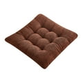 thumbnail image 5 of Ywuzuh Chair Cushions, Tufted Overstuffed Textured Memory Foam Kitchen Chair Pads with Ties and Non-slip Backing, 5 of 7