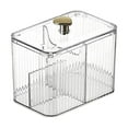 thumbnail image 1 of Organizador de baño / Caja de almacenamiento de herramientas de maquillaje multifunción transparente / Dab de maquillaje Claro Yuyangstore Estuche de almacenamiento de almohadillas de maquillaje, 1 of 8