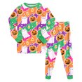 thumbnail image 5 of Leey-World Fall Pajamas Kids Baby Long Sleeve Pajama Sets, Toddler Boy Girl 2-Piece Sleepwear, 5 of 9