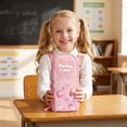thumbnail image 3 of Cute Pencil Case for Girls Large Zippered Pen Pouch Organizer with Aesthetic Design Backpack Style Stationery Box for Kids School, 3 of 4