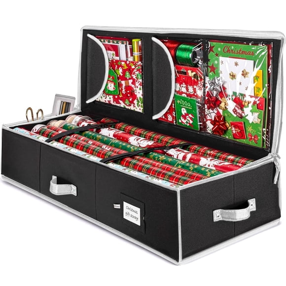 Organizador para papel de regalo ZOBER, caja de almacenamiento impermeable de 102 cm