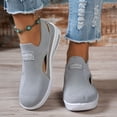 thumbnail image 2 of Orthopedic Platform Sneakers for Women Hollow out Woven Breathable Mesh Non Slip Tennis Shoes Work Arch Support Nursing Cushion Footwear Gray Size 9, 2 of 5