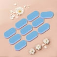 thumbnail image 6 of Unique Bargains 10 Pcs 2-Layer Sponge Multifunctional Nail File Manicure Tool Blue Purple, 6 of 7