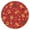Red Christmas Gingerbread, variant on Red Christmas Gingerbread Man Pattern Round Fitted Tablecloth with Elastic Edge,Dining Table Cover Waterproof,Outdoor Round Tablecloth for Camping,Dining,Indoor and Outdoor