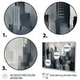 thumbnail image 3 of Designart "Grey And Black City In Simplicity III" Minimalims City Canvas Wall Art, 3 of 5